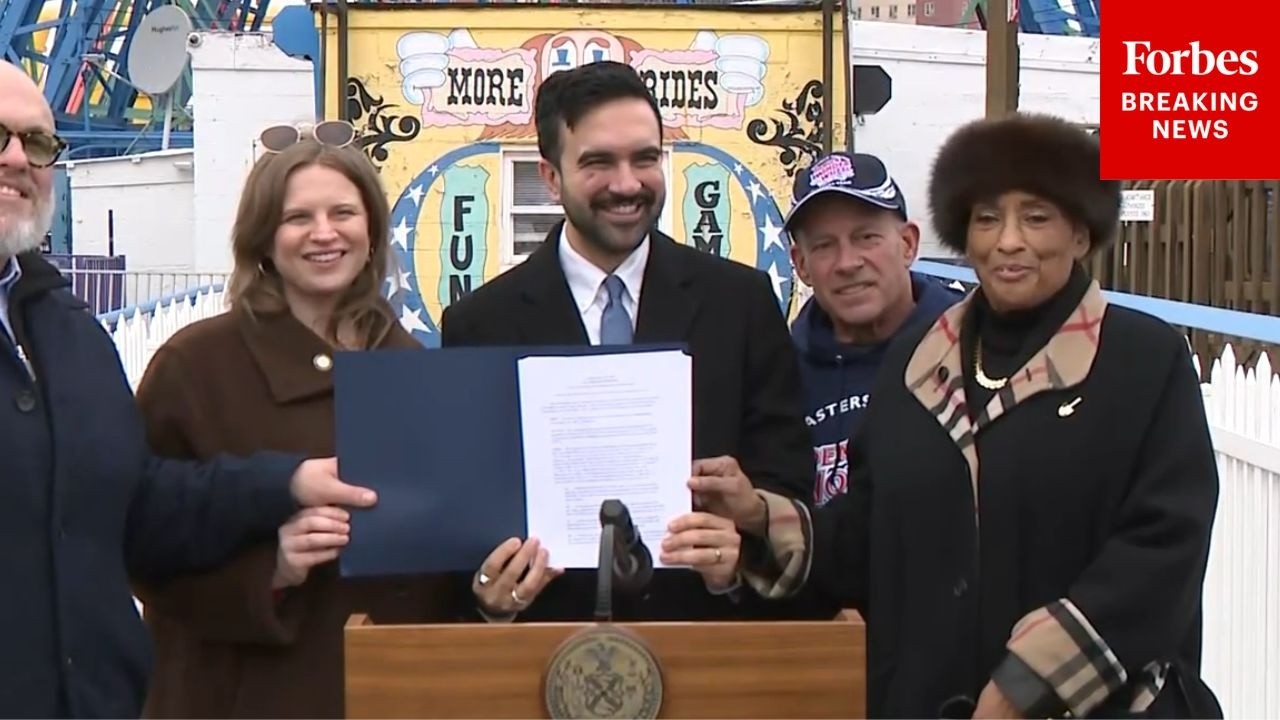 JUST IN: NYC Mayor Zohran Mamdani Makes An Announcement On Coney Island Piers