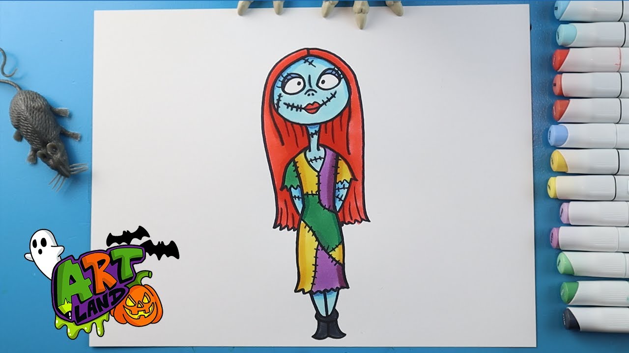 How to Draw Sally | Nightmare Before Christmas