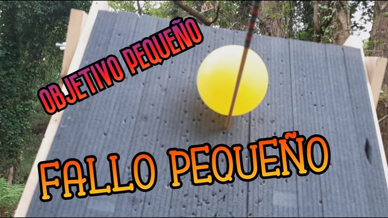 TÉCNICAS DE APUNTADO: BLANCO PEQUEÑO, FALLO PEQUEÑO