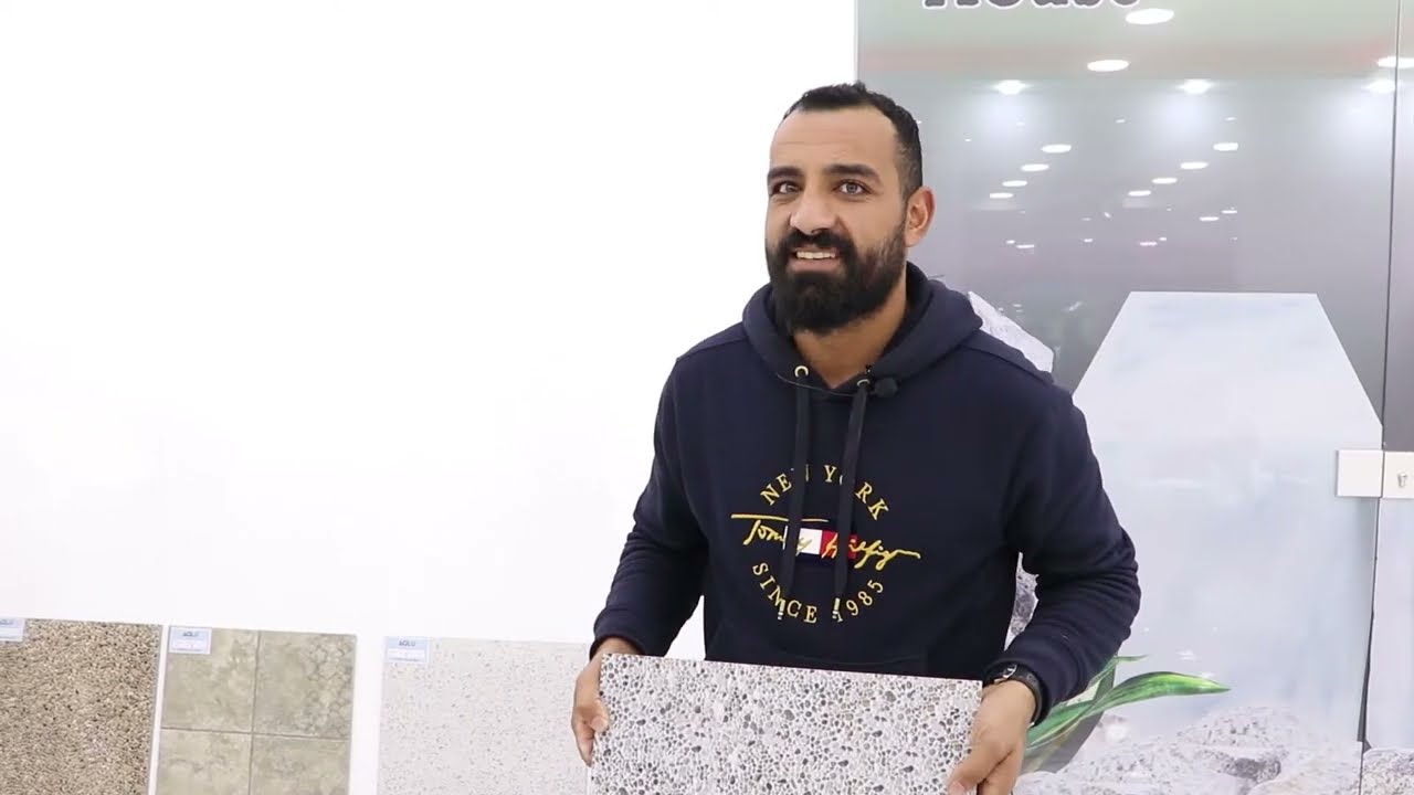 المستثمر المصري المهندس عبدالله دويدار أفتتاح البيت السعيد للسيراميك والبوسلان
