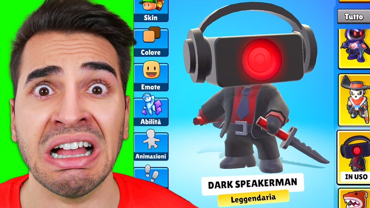 SHOPPO LA NUOVA SKIN SPEAKERMAN SU STUMBLE GUYS!!
