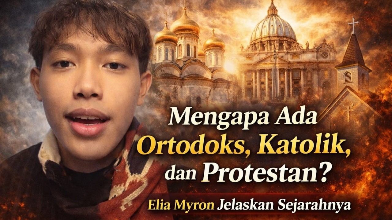 “Mengapa Ada Ortodoks, Katolik, dan Protestan? Elia Myron Jelaskan Sejarahnya”