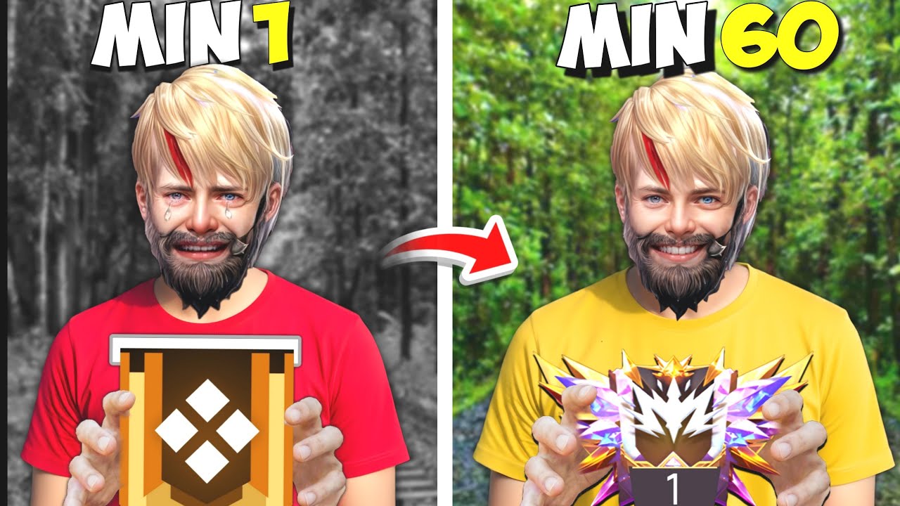 I Tried To Reach HEROIC In Just 60 Minutes 😱 | Free Fire Rank Push Challenge