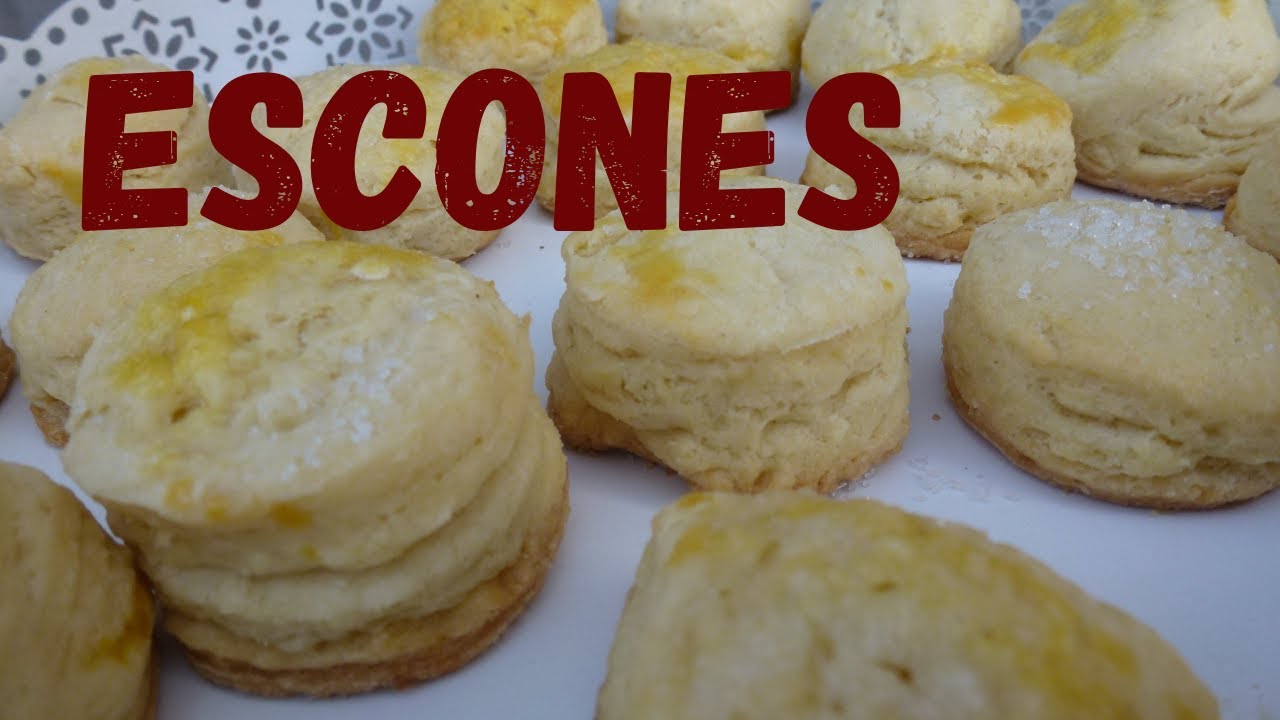ESCONES!!  RECETA FACIL Y RENDIDORA!