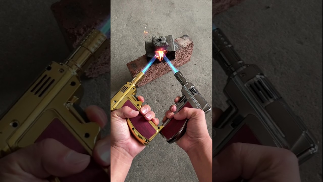 Gas Flame Gun Demo &ndash; Watch This Tool in Action! #shorts