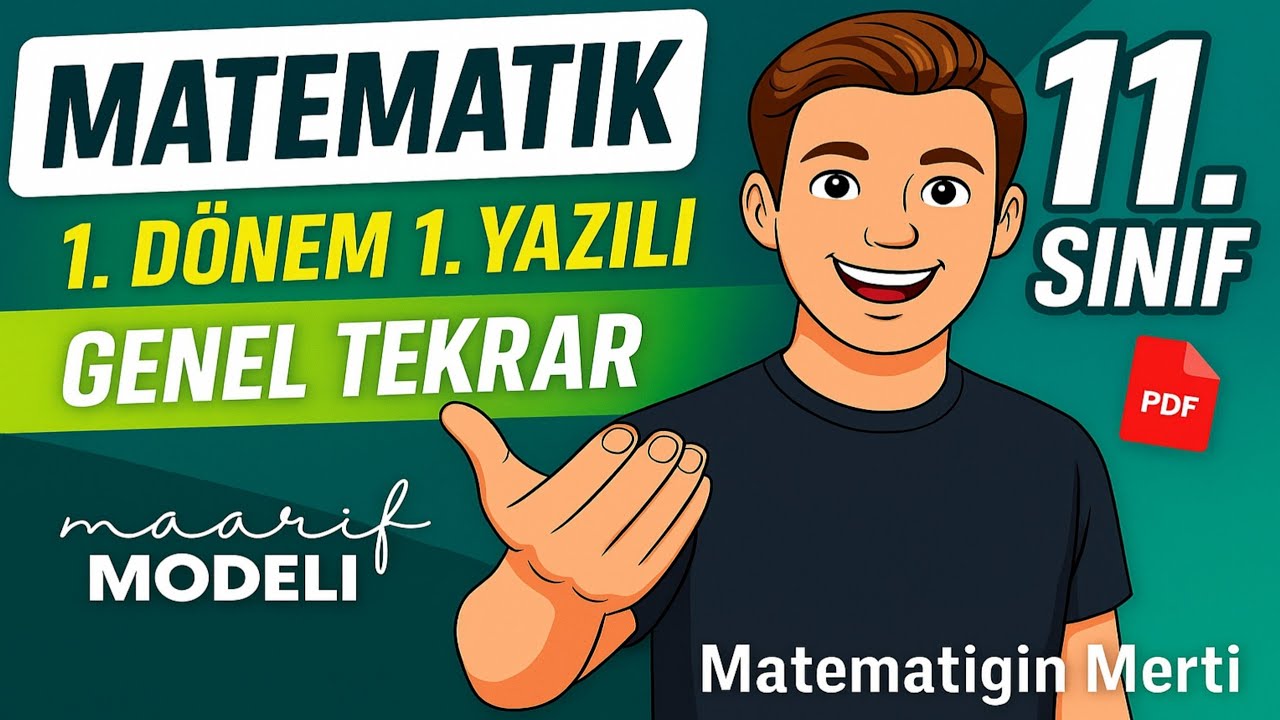 11. Sınıf Matematik 1. Dönem 1. Yazılı – Gerçek Sınav Tadında