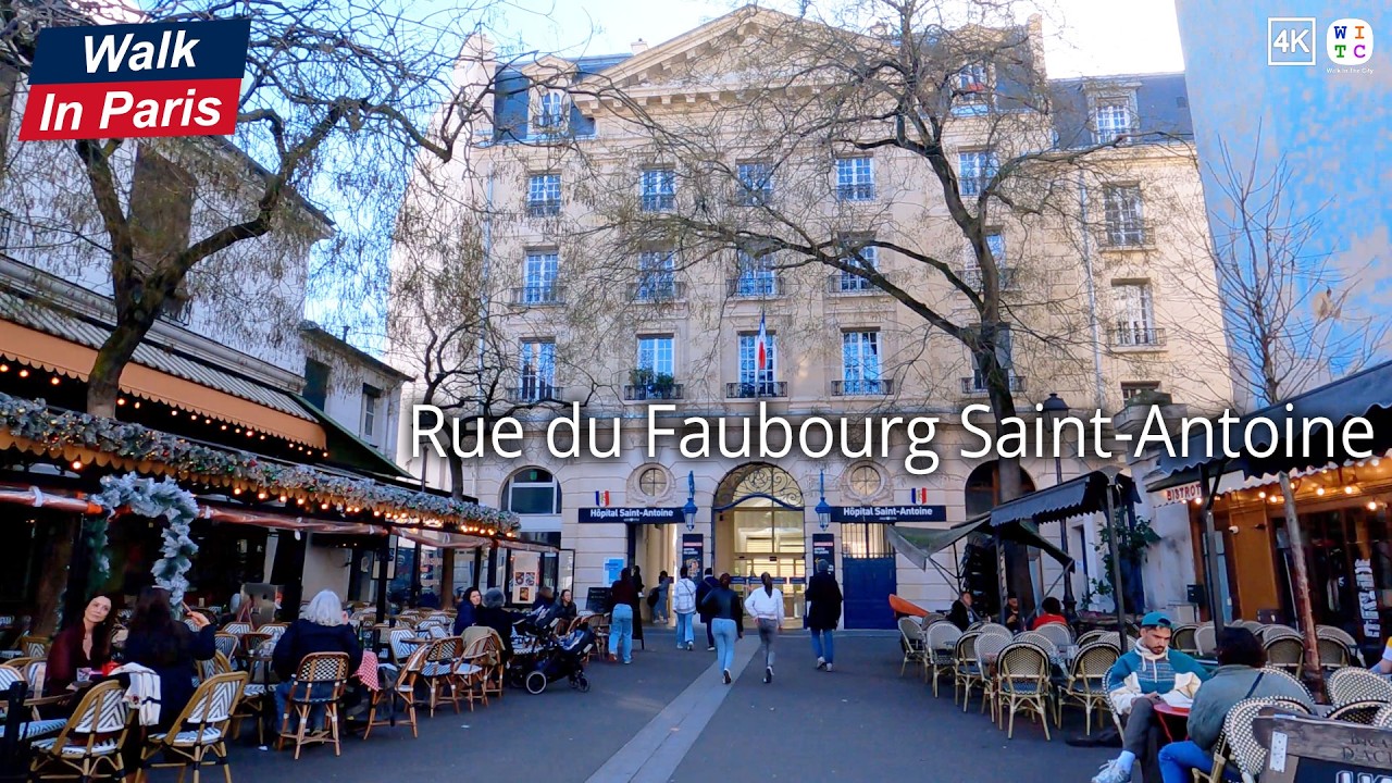 Rue du Faubourg Saint-Antoine (4K) | Paris Walking Tour 2026