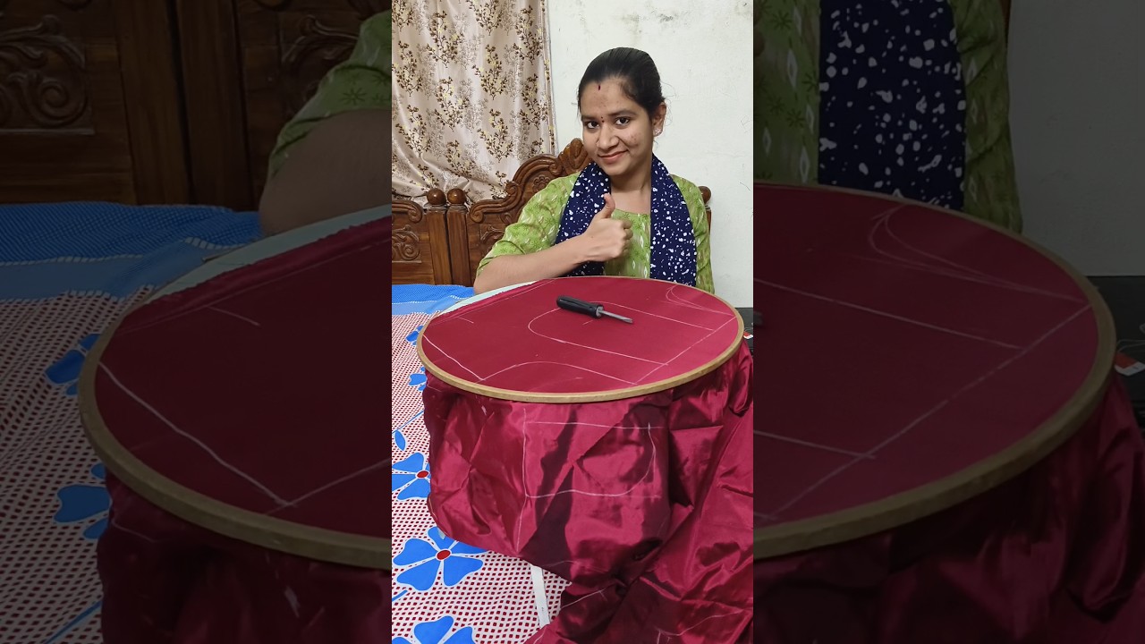 Maggam Stand కి Cloth Fitting/🔥 🔥 Godari Gattu Meedha #youtubeshorts #trending #viralvideo #aariwork
