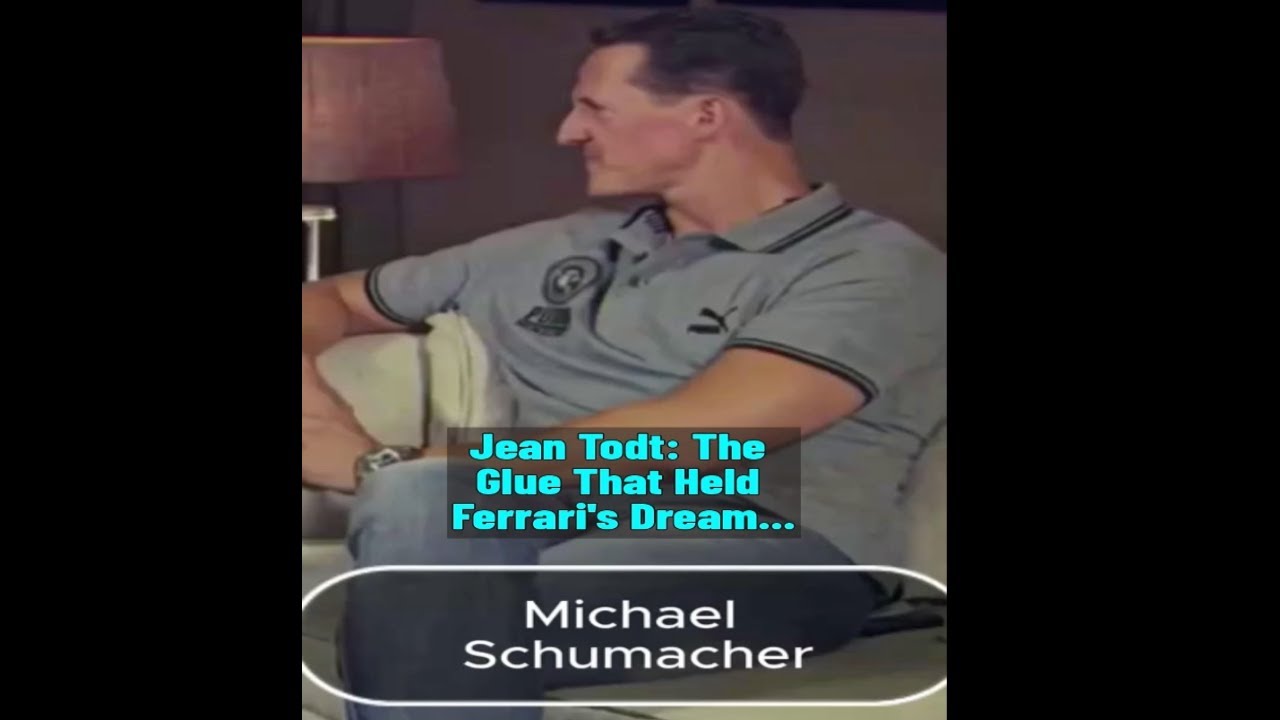 Jean Todt  The Glue That Held Ferrari's Dream  #motorsport