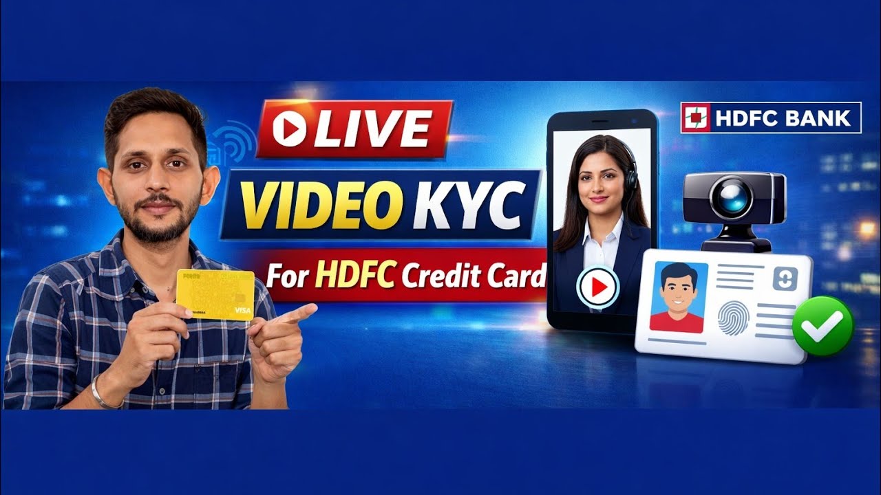 🤓Paytm HDFC Credit Card Video Kyc Kaise kare 🤑l Paytm HDFC Select Credit Card Video kyc Live 🔥!.