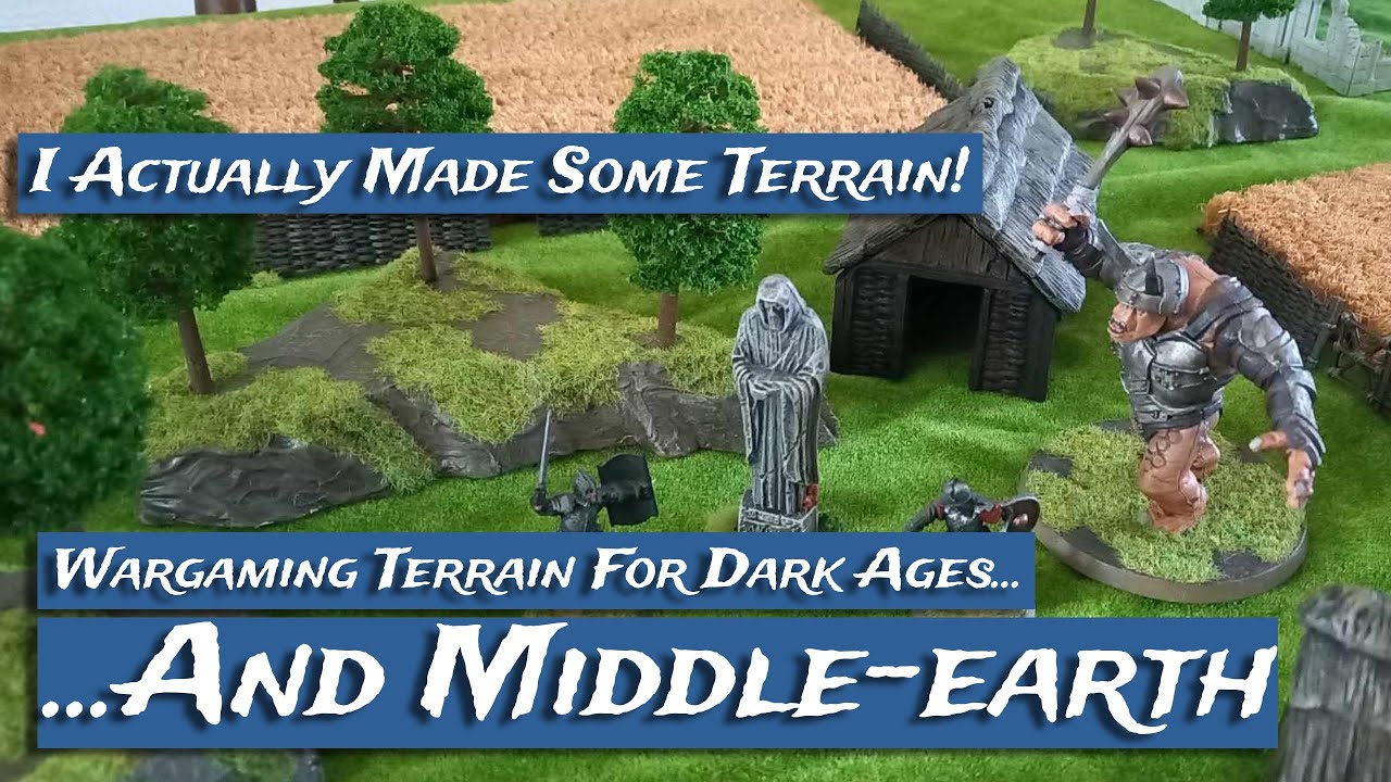 Finishing A Month Of Terrain Building - Dark Ages & Middle-earth 28mm Terrain Showcase | Hobby Chat