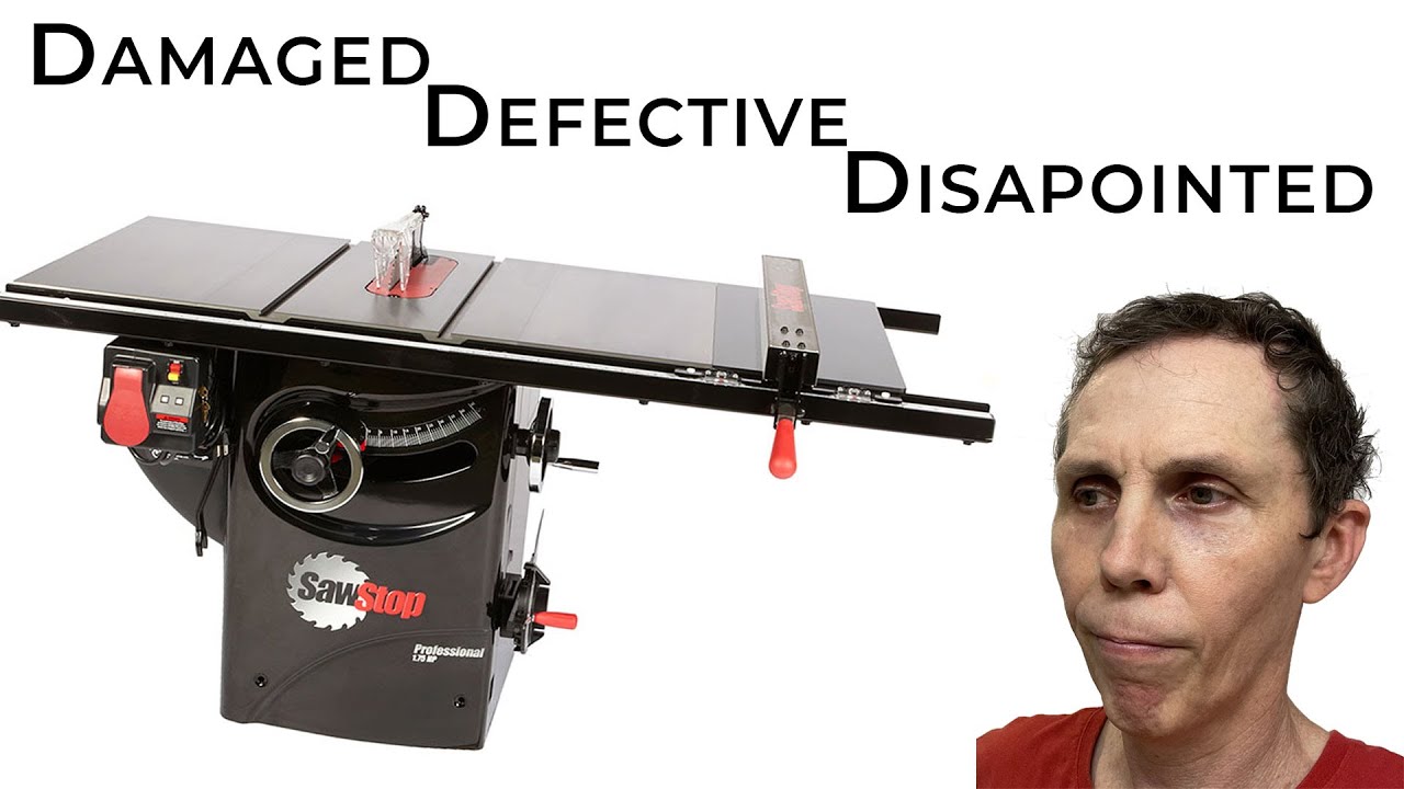 All the negative aspects of the new Saw Stop Experience in one.