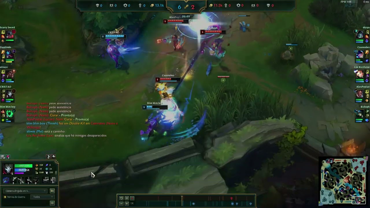 MACAC ENSINA A USAR E DOUTRINAR A 4 BALA DO JHIN DE FORMA EFETIVA
