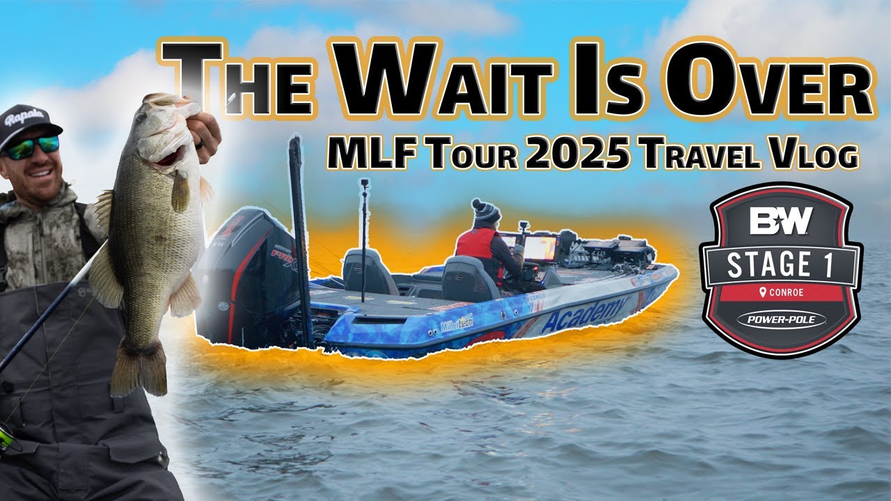 MLF Tour 2025 Is HERE!!! ( Stage 1 Lake Conroe Travel Vlog 4K )