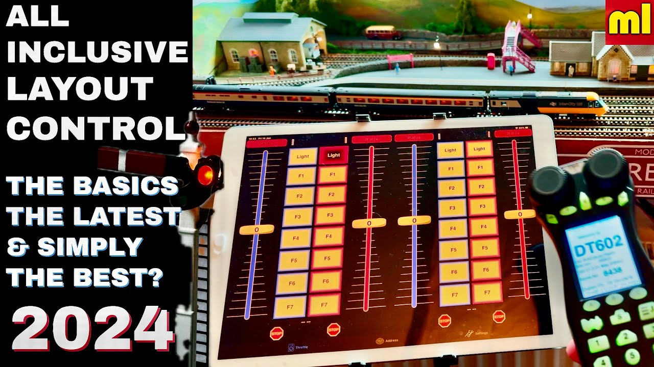 Model Railway LAYOUT CONTROL & Automation inc' TT:120 & DC HMDC vs DCC HMDCC Beginner Basics | ml43