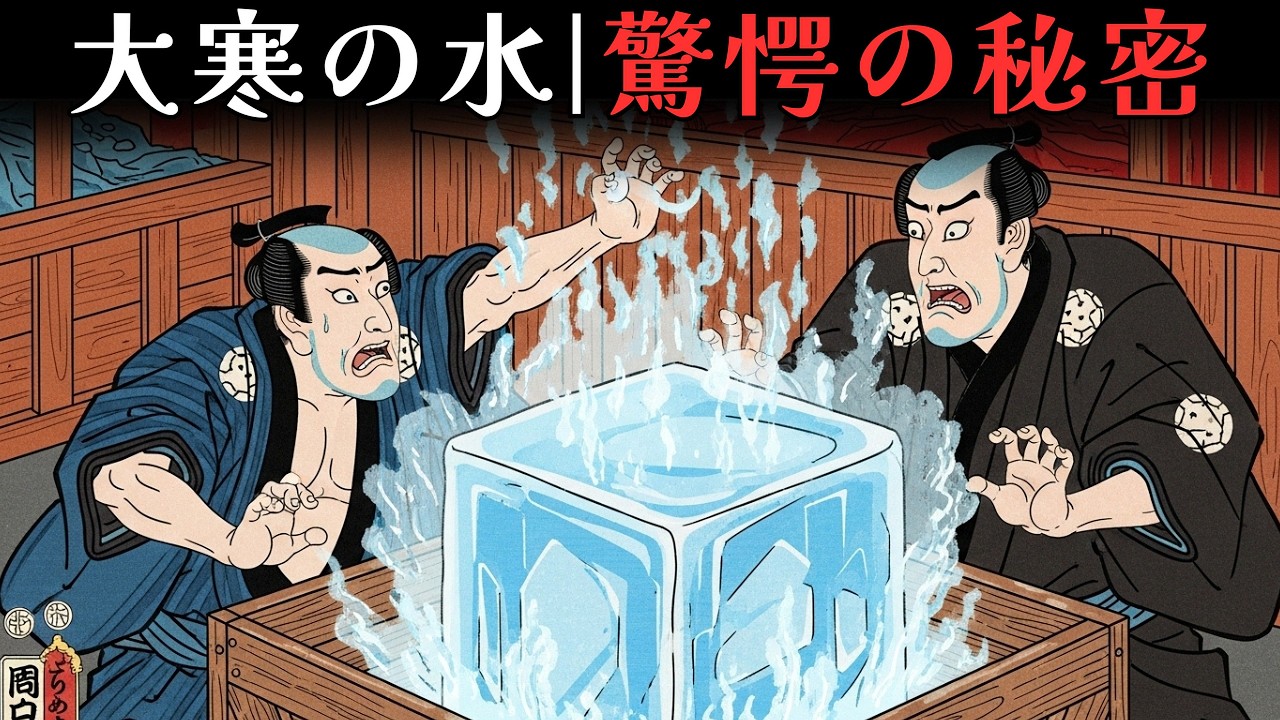 【驚愕】1月に汲んだ水が8月でも腐らない！？江戸の「魔法の水」と現代科学が明かす【江戸時代の庶民】【江戸ログ】