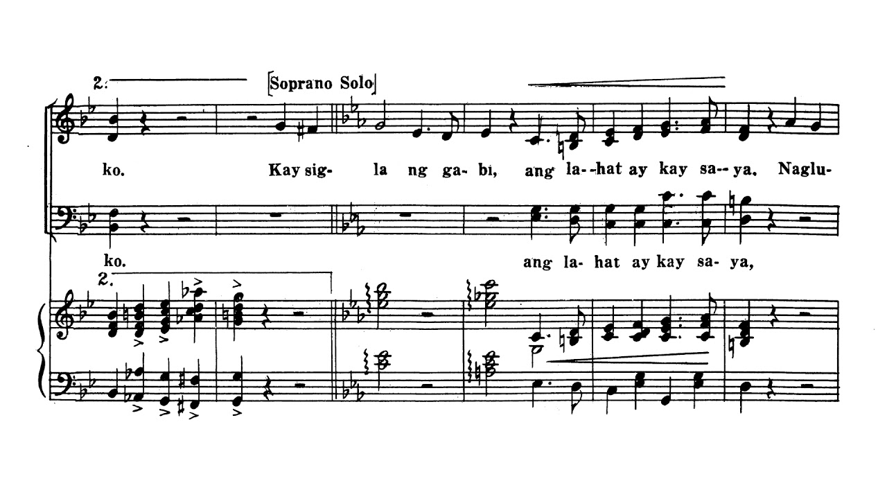 Felipe Padilla de Leon - Noche Buena (Sheet music)