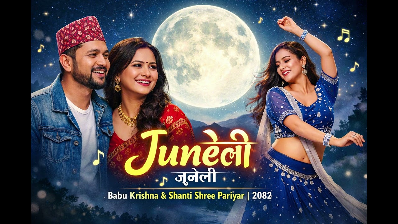 Juneli जुनेली 🌙 New Nepali Song 2082 | Babu Krishna Pariyar | Shanti Shree Pariyar | Viral Song