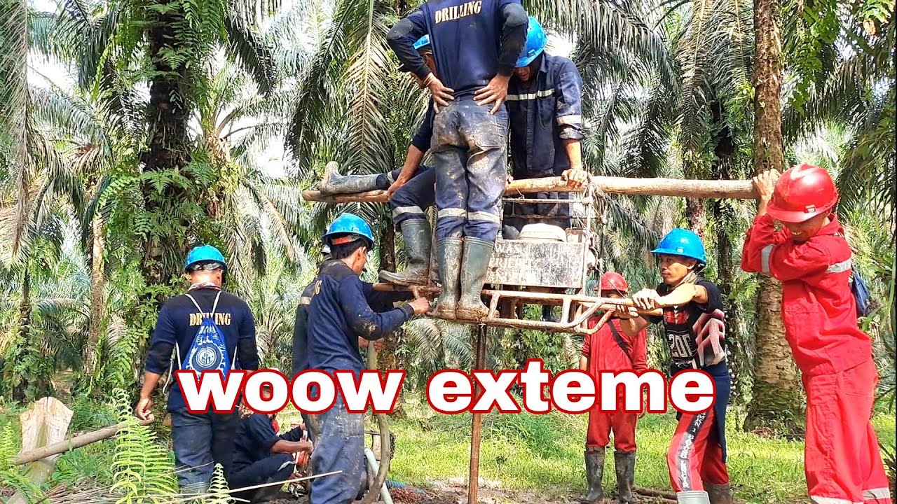 PENGEBORAN 30 METER PALING EXTREM DI DUNIA