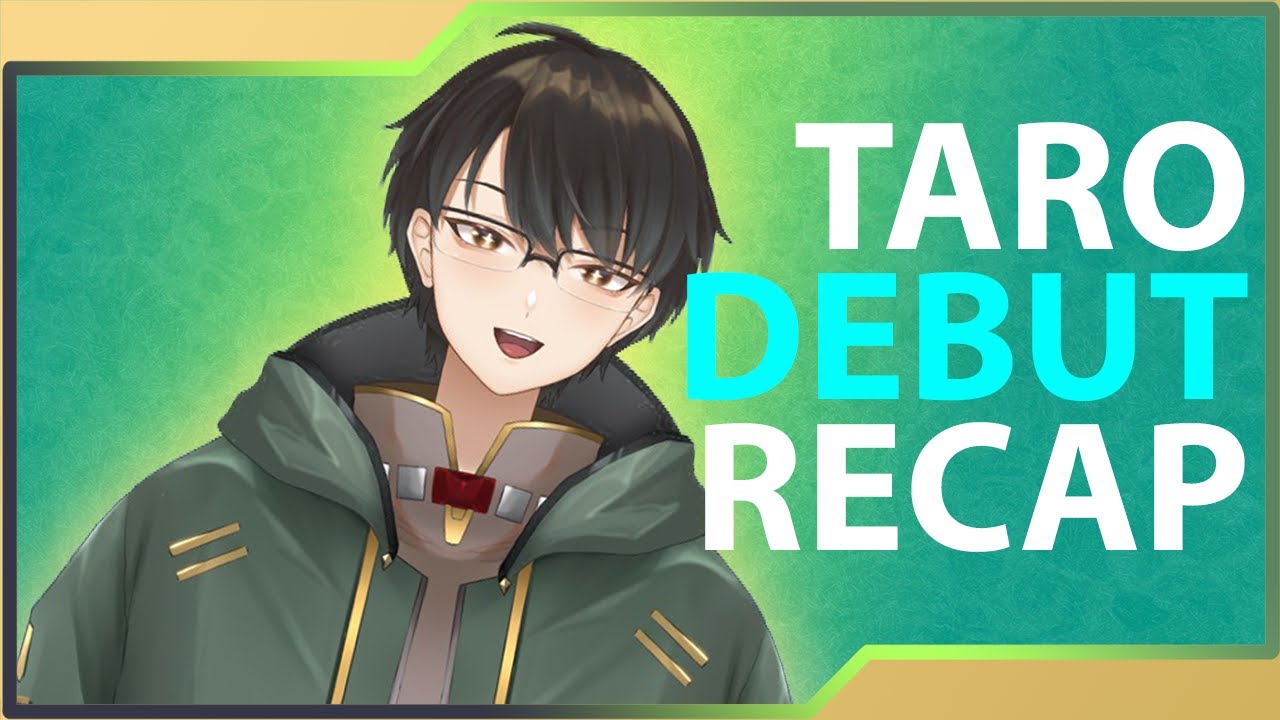 Meet Taro Murakami! (TaroVTuber) | VTuber DEBUT Highlights