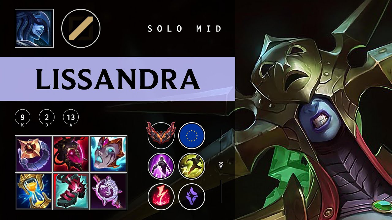 Lissandra Mid vs Aurora - EUW Grandmaster Patch 25.24