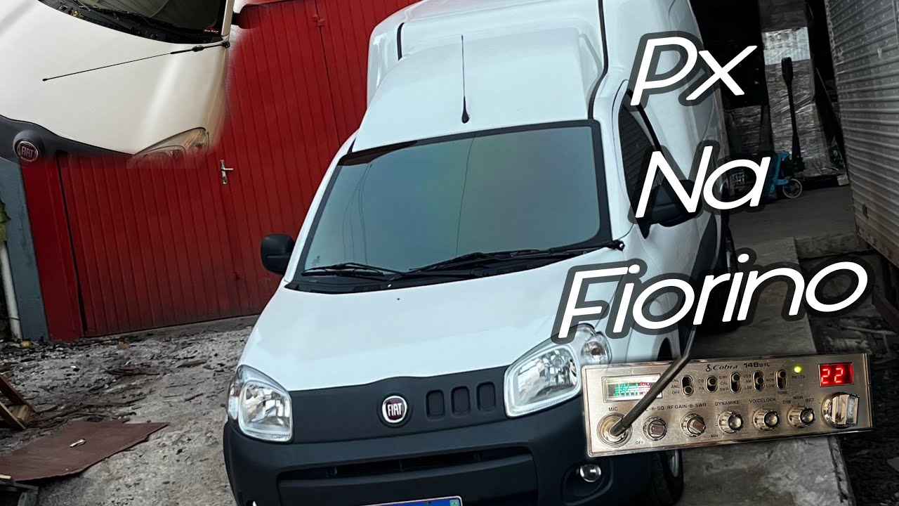 INSTALANDO RADIO PX NA FIORINO 