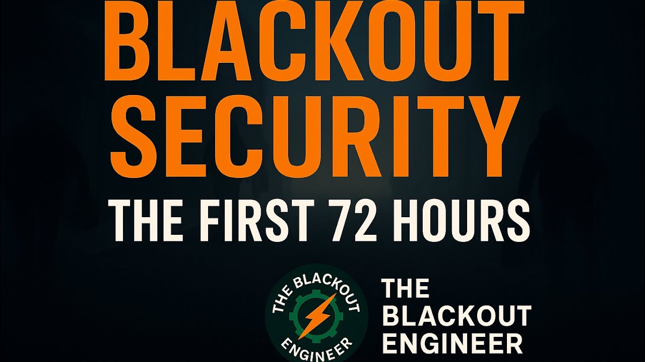 The First 72 Hours of a Blackout - Security