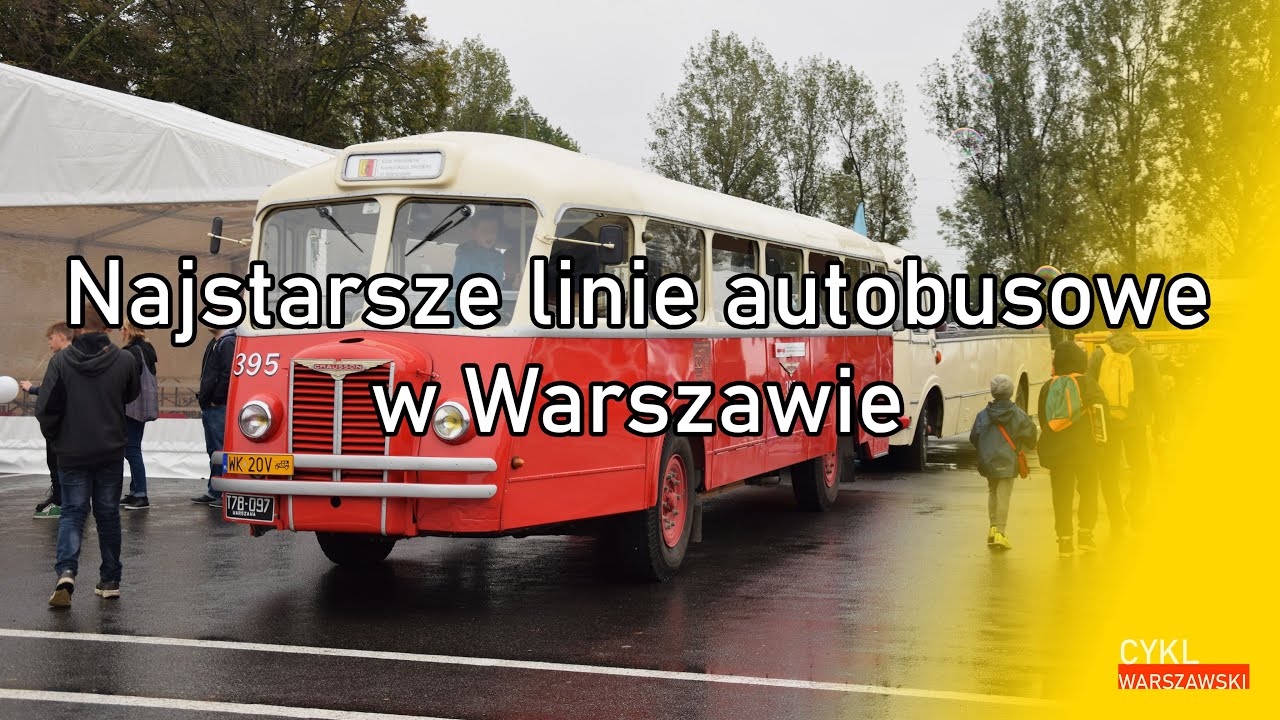 Najstarsze linie autobusowe w Warszawie