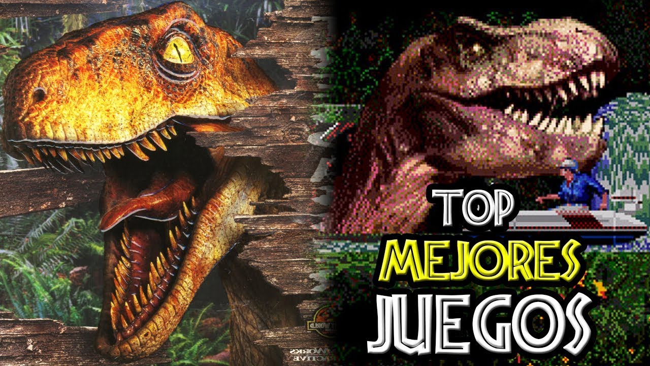 TOP 10: MEJORES JUEGOS DE JURASSIC PARK [Parte 1]