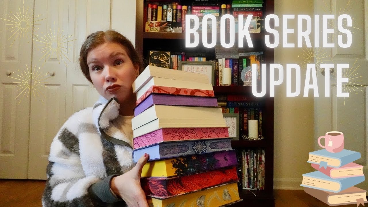 All the book series I read in 2025 // Books series update