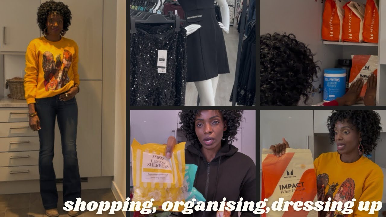 Restocking my favourites | Organising my kitchen cupboards | The new hair is giving me life |