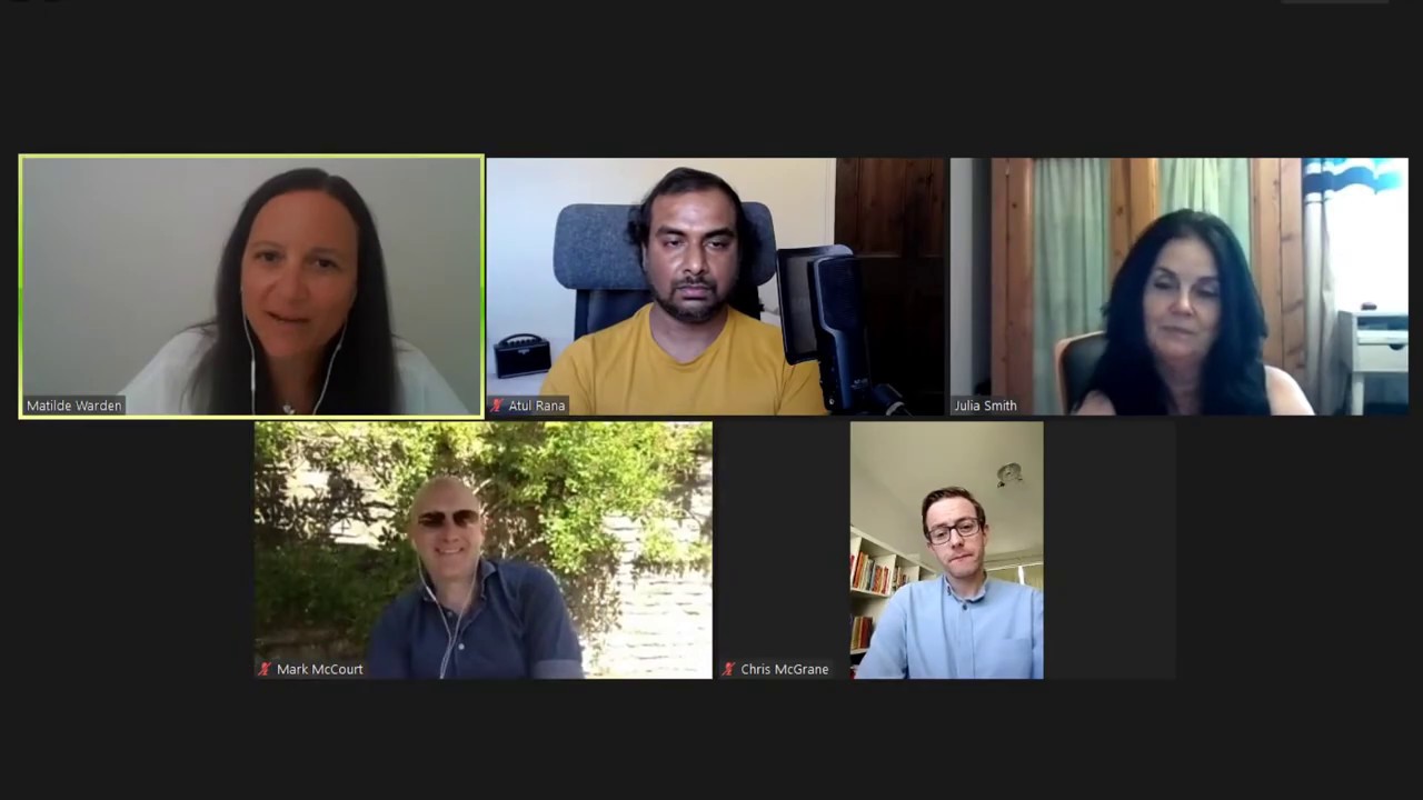 MathsChatLive Episode 6 - Atul Rana, Mark McCourt, Matilde Warden, Julia Smith and Chris McGrane
