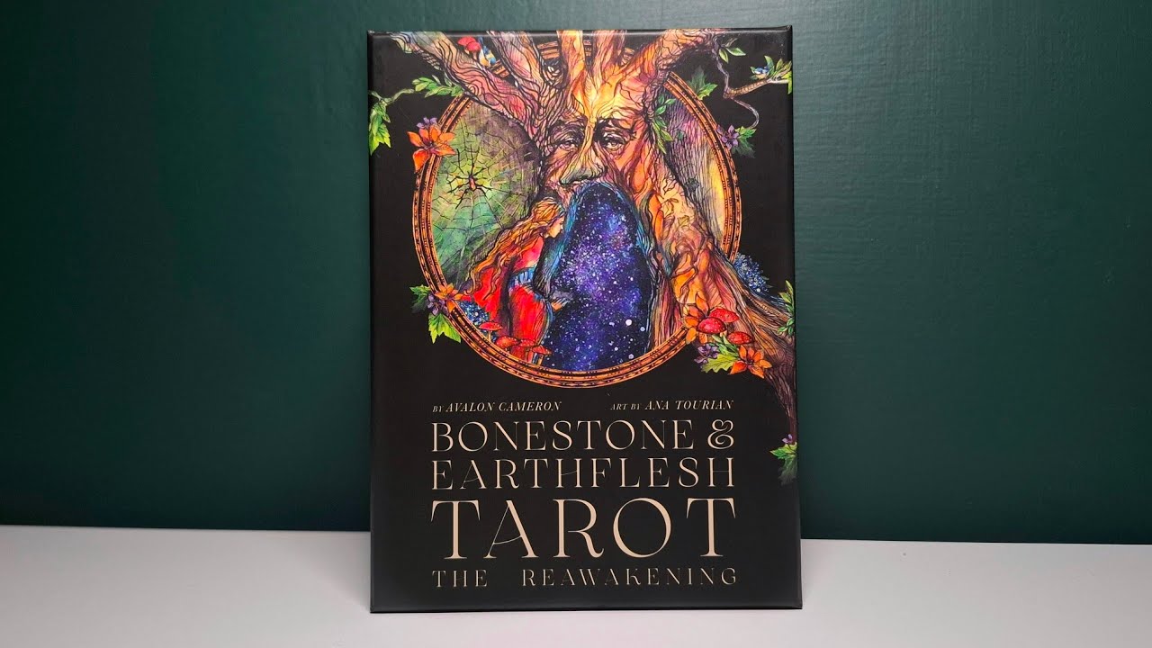 Bonestone & Earthflesh Tarot. The Reawakening. Wydawca Blue Angel. Recenzja. Przegląd 🔔 PL
