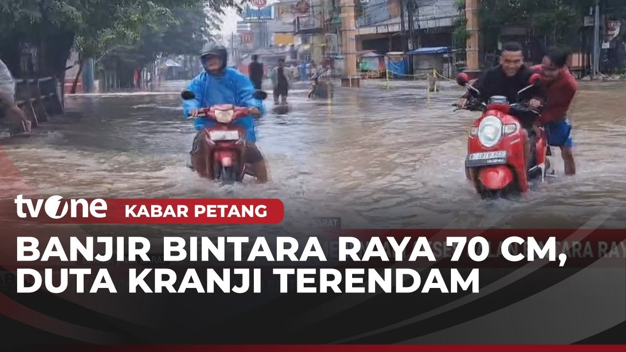 Jakarta di Kepung Banjir, Ratusan RT Terendam Banjir | Kabar Petang