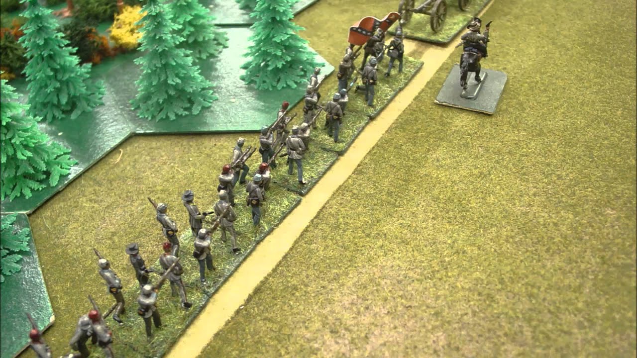 Gaine's Mill, Fire & Fury ACW game on Jan. 13, 2013
