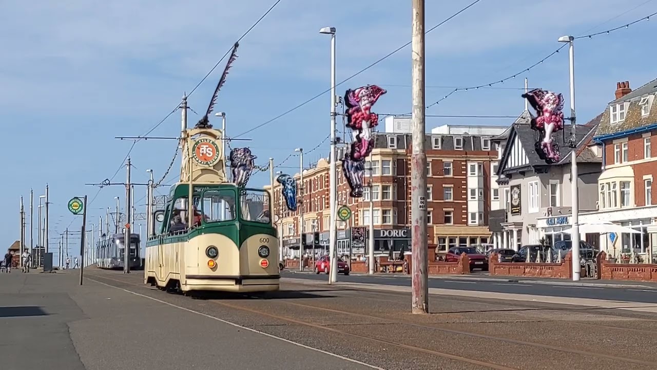 Blackpool Heritage Trams Enhanced Running Weekend Monday 29 May