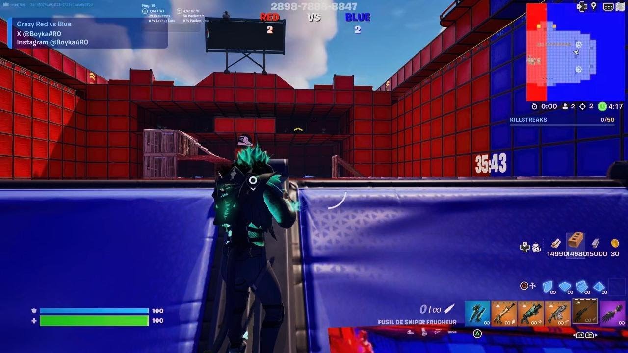 Je jou en bleu vs rouge