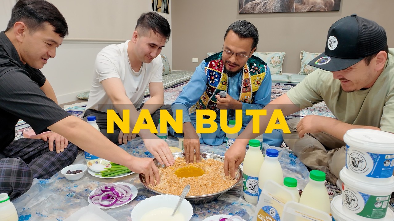 Eating Naan Buta With Special Guests