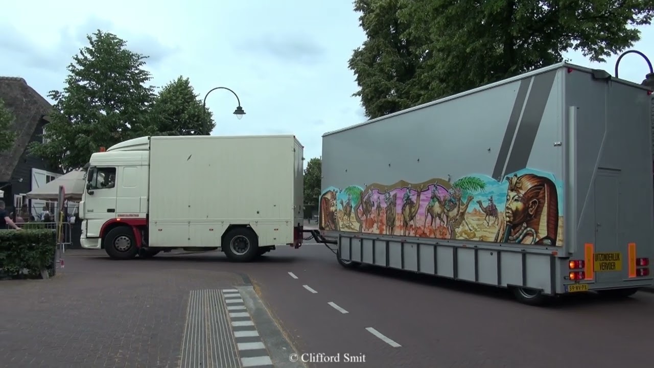 Kermis Laren 2023 Transport en opbouw Deel 6