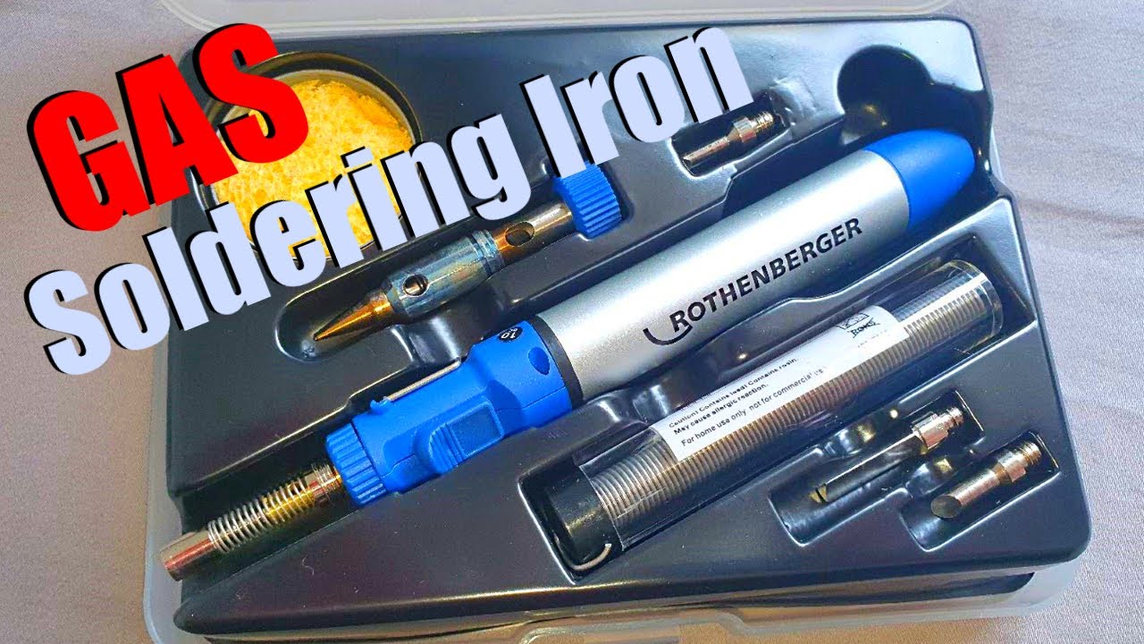 Soldering With A Portable Gas Iron / Rothenberger Review