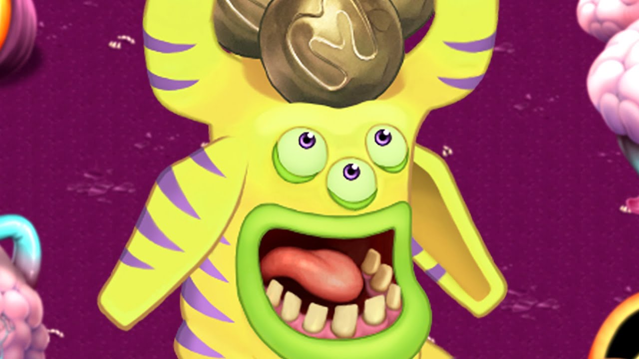 Rare Yuggler - Psychic Island (My Singing Monsters)
