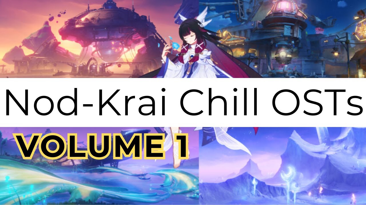 Relaxing Genshin music, Nod Krai OST 1 hour chill gaming music | VOLUME 1 Genshin impact OST 原神 원신