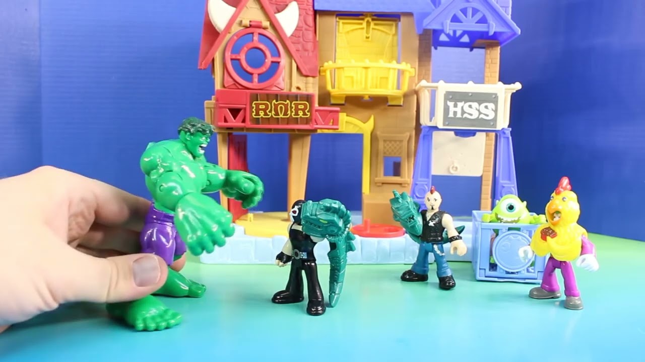 Imaginext University Row Monsters University - Hulk - Just4fun290 Original Videos