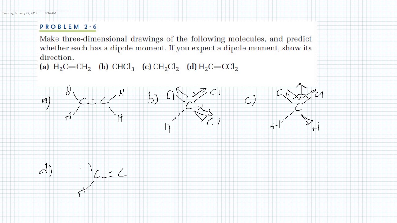 Polar Covalent Bonds: Dipole Moments
