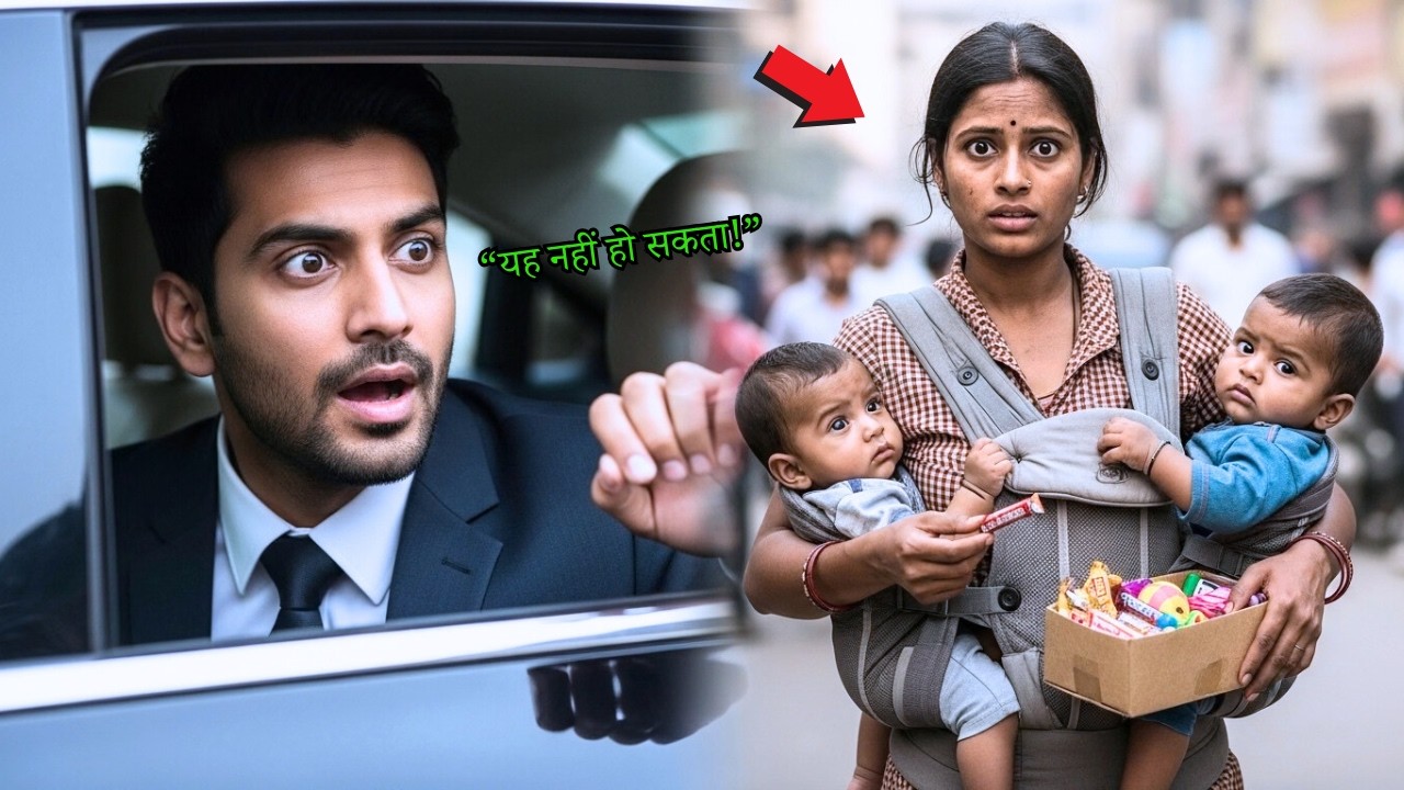 दवाइयों के लिए मिठाइयाँ बेच रही गरीब माँ—अरबपति ने चेहरा देखा और सदमे में आ गया!