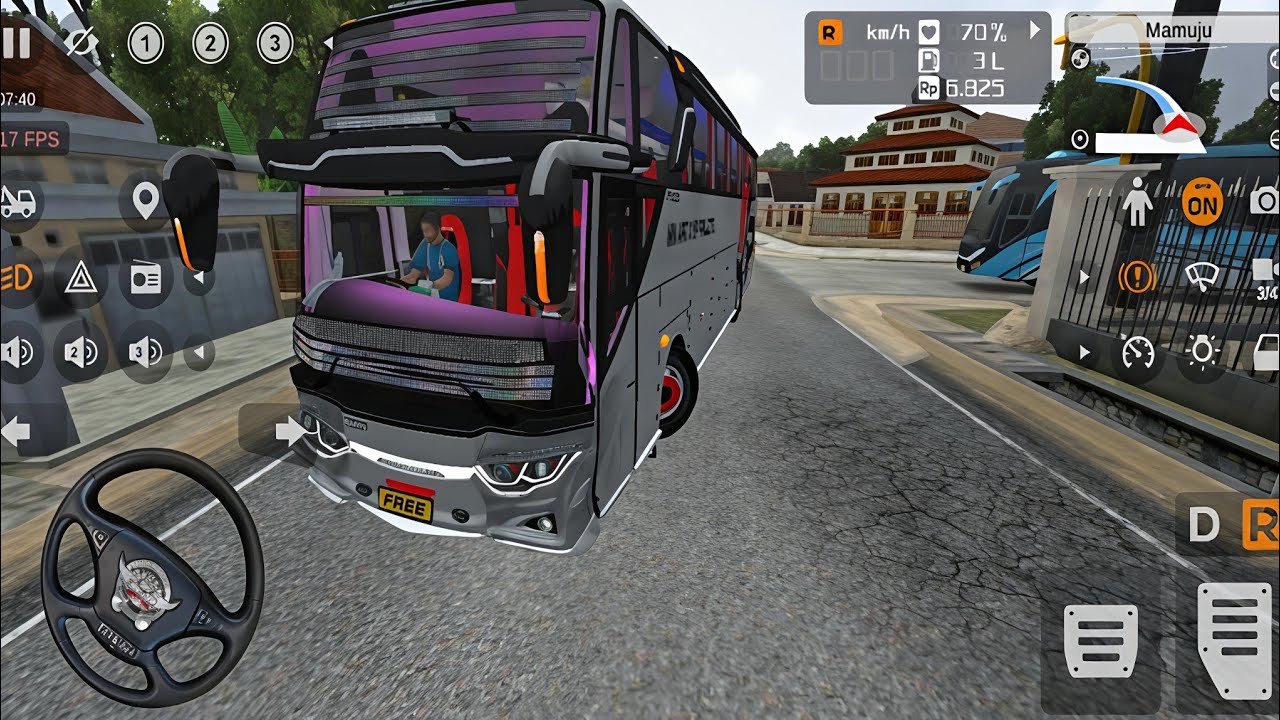Jakarta to Wonosobo Bus Drive 🚍 | Realistic Bus Simulator Indonesia | Extreme Hill Road Gameplay