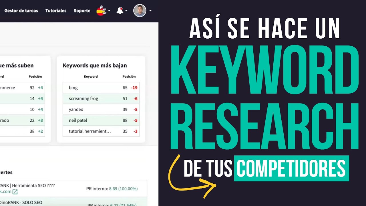 Aprende a hacer Keyword Research de tu competencia (ejemplo real)