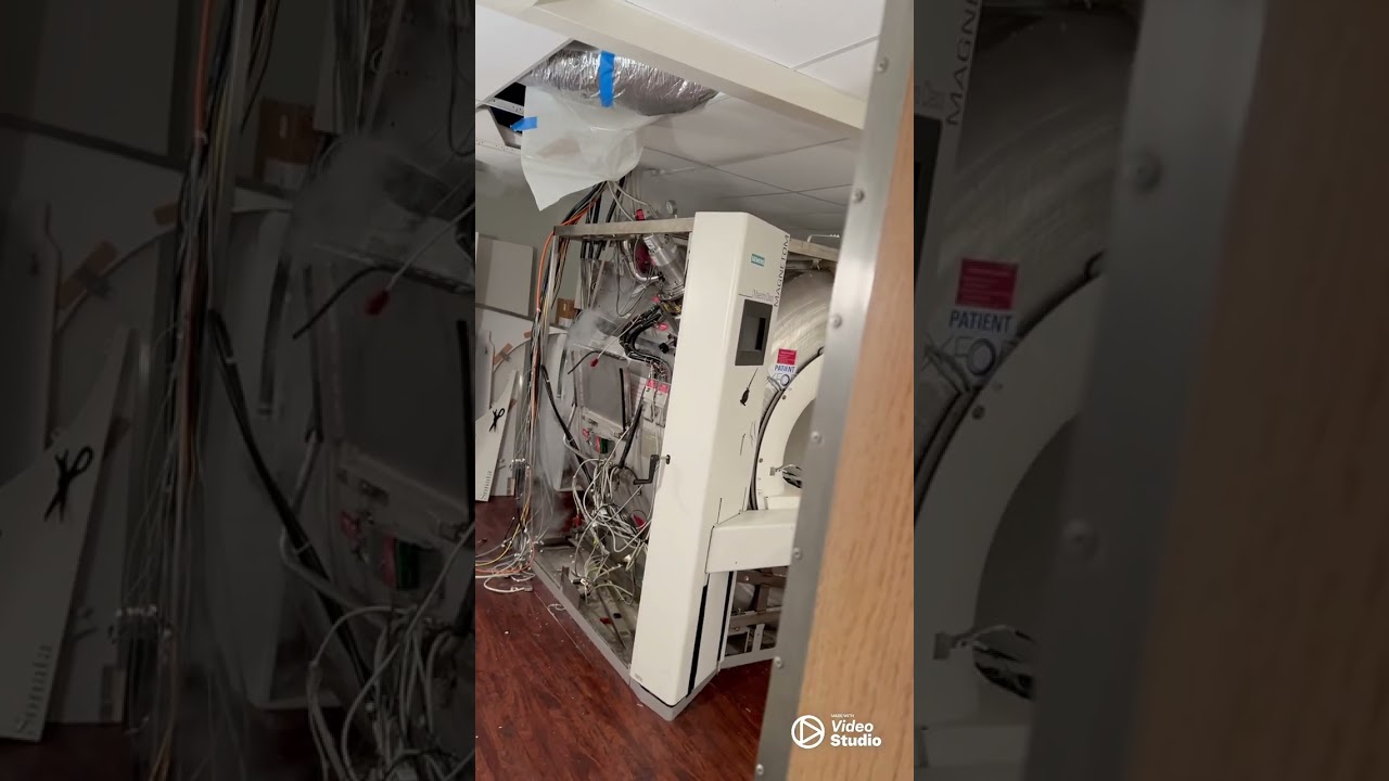 Throwing metal into a MRI then quenching!   Expensive Mistake?