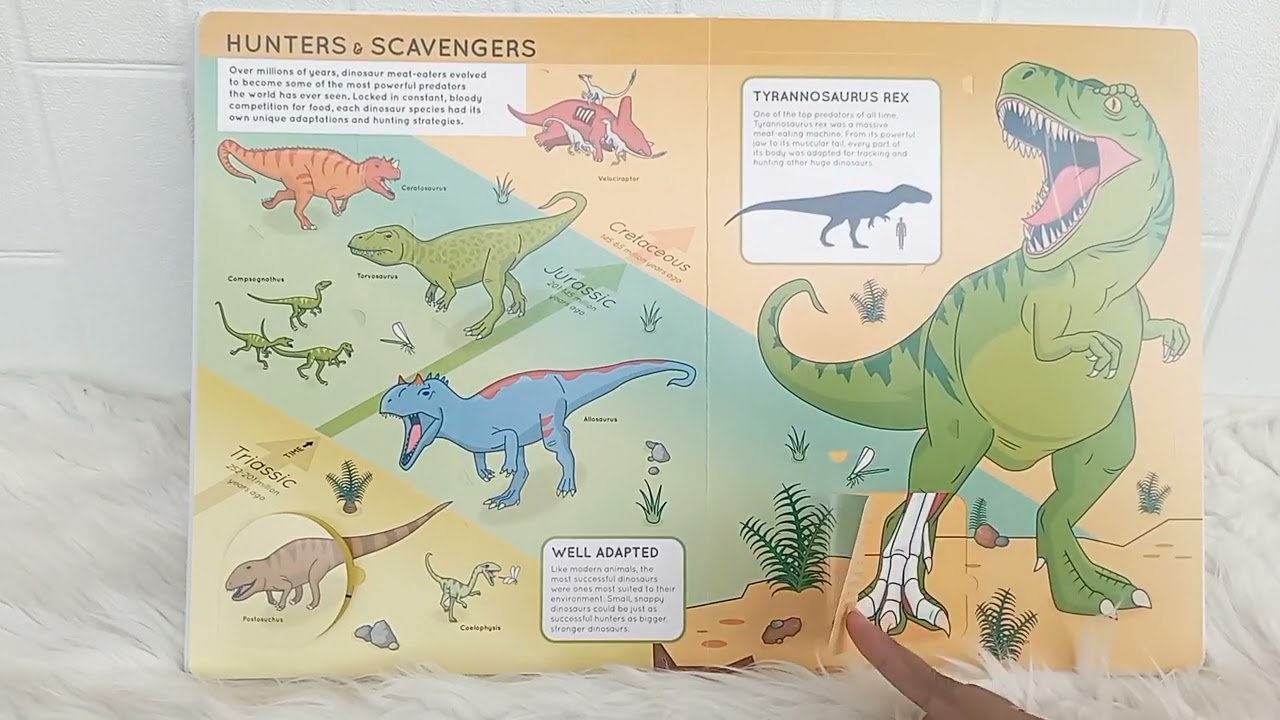 DINOSAURS Lift the Flaps Board Book