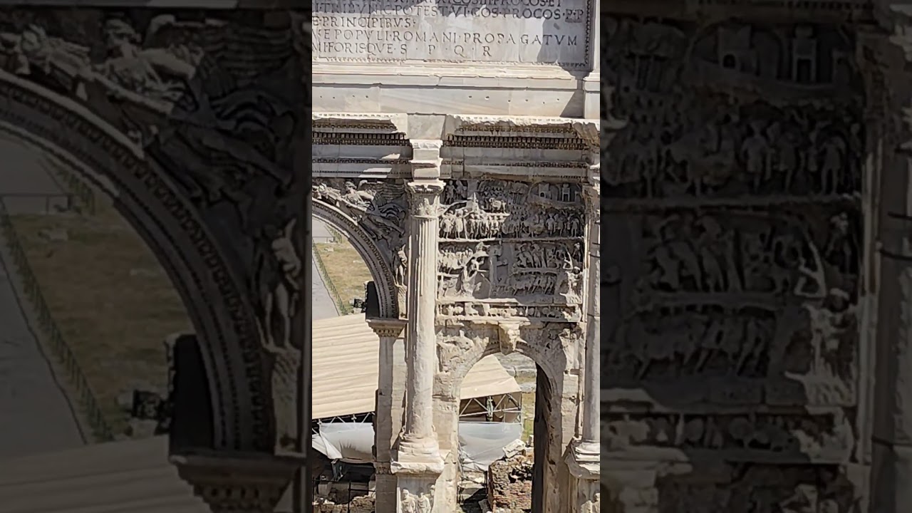 Arch of Septimius Severus #roman #travel #rome